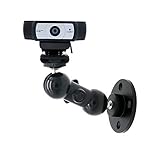 Logitech Webcam Wall Mount, Articulating Magic Holder Stand for Logitech Brio 4K, C925e,C922x,C922,C930e,C930,C920,C615-4 inches