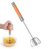 Stainless Steel Semi-automatic Whisk Egg