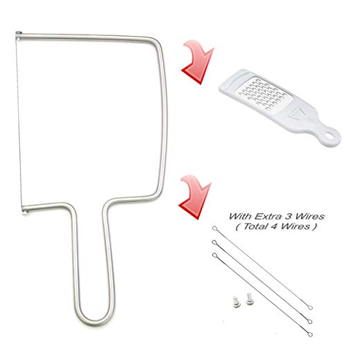 Aeon Design Large Cheese Slicer With Extra 3 Wires And Mini GraterEasy