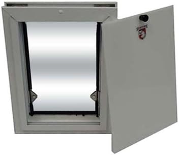 Security Boss SB Standard Door Mount Pet Door - Large (13" x 20") - White
