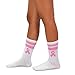 Pink Ribbon Breast Cancer Awareness Crew Socks with Gift Box for Women 9-11 12-Pair (Gift 12pk-Pink Ribbon)