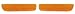 Lexus RX300 Replacement Side Marker Light Assembly (Amber) - 1-Pair