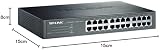 TP-Link 24-Port Gigabit Ethernet Unmanaged Switch TL-SG1024D Plug Play Fanless view 3