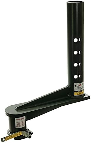 LLC SB116 Pop Up Gooseneck Extended Coupler - 4.5" Round, 16" Offset