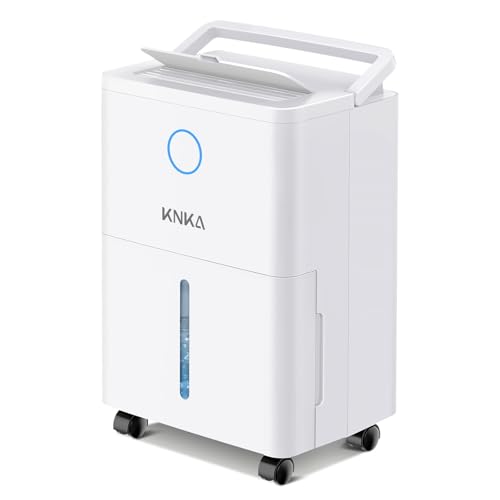 KNKA Luftentfeuchter elektrisch 9 L/Tag, bis 25 m², mit Ablaufschlauch