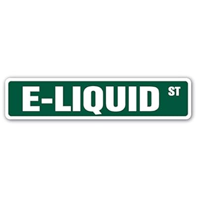 E-Liquid Street Sign Vape Vaping Smoking Vapor Jamaica | Ubuy