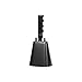 YELAIYEHAO 10 Inch Steel Cowbell with Handle Cheering Bell for Sports Events Large Solid School Bells & Chimes Percussion Musical Instruments Call Bell