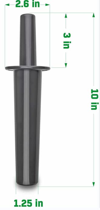 Replacement Vitamix Mini-Tamper, 9.75 inches, Grey