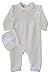 Baptism Outfits for Boys with Bonnet Hat - Christening Outfits for Boys Cross Detail - Baby Boy Baptism Outfit