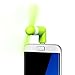 Stouch Mini Portable Dock Cool Cooler Rotating Fan for Micro USB Samsung S7 S7 Edge S5 HTC MOTO Andriud Drive (MicroUSB Green)