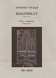 Magnificat RV610a/RV611 Vocal Score