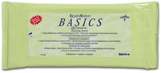 ReadyBath Basics - Fragrance Free, 5 Cloths/Pack, 30 Packs/Case, Resealable, 30 Pack / Case Model MSC095109