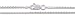 Sterling Silver Diamond-Cut Rope Chain 1.1mm 1.4mm 1.5mm 1.7mm 2.2mm Solid 925 Italy New Necklace