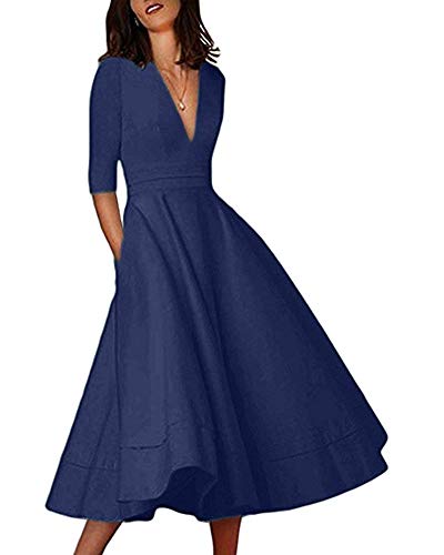plus size navy midi dress