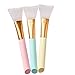 Firtink Silicone Face Mask Brushes, DIY Mask Tool Soft Face Mask Applicator Brush for Moisturizer,Mud,Charcoal Mixed Mask - Random Color