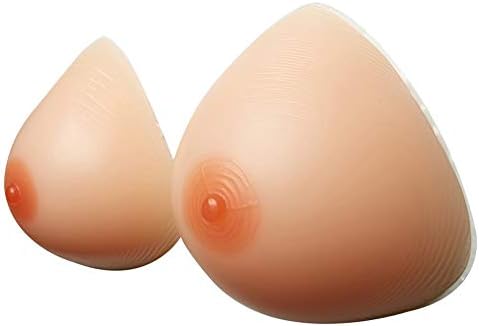 GTTBS Self-Adhesive Silicone Breast Forms Triangle, False Breasts, Fake Breast Prosthesis, Shape Breast