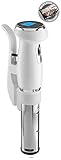 Gourmia GSV130 Digital Sous Vide Machine Pod - Immersion Circulator - Accurate Cooking - Digital Time Display - 1200W - White - Includes Free Recipe Book