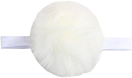 Cinhent Headband 5PC Kid Baby Toddler Infant Puffer BallHair Bow BAccessoriest