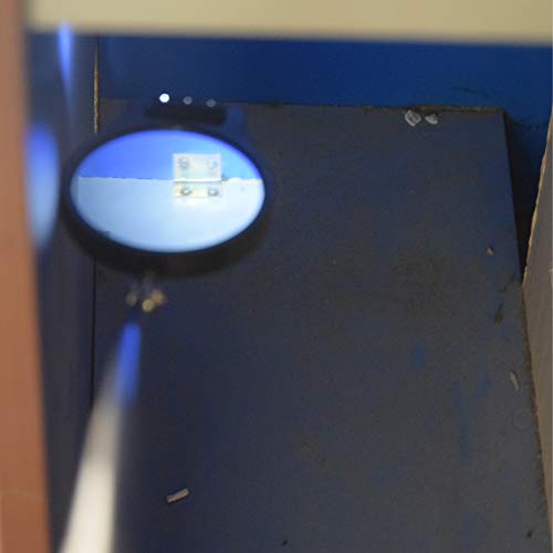 HARDK Telescoping Inspection mechanics Mirror LED Lighted Flexible 360 Swivel Inspection - Thumbnail 4