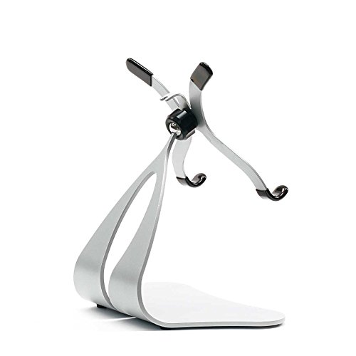 Thought Out Stabile PRO Adjustable iPad Stand Pro Air 2 12.9 10.5 9.7 Surface Galaxy Tablet Holder Pivoting White