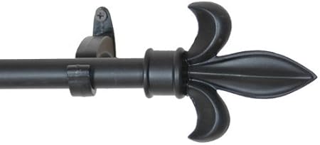 Amazon Com Rulu 44 By 108 Inch Curtain Rod With 3 4 Inch Pipe 2