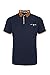 Lee Hanton Men's Short Sleeve Basic Casual Contrast Sports Polo T-Shirts Top