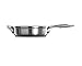 Calphalon Premier Space Saving Stainless Steel 5qt Saute Pan with Cover