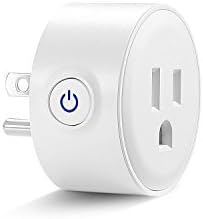 ASTROPANDA SPROUND1 WiFi Smart Plug,Wireless Socket Electrical Timer Outlet, Remote Control Power Switch via Android or iOS APP, No Hub Required,Works with Alexa, Echo Dot and Google Home (Round) (1 Pack)