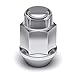White Knight 1709S-4 Chrome M14x1.50 Bulge Acorn Lug Nut, 4 Pack