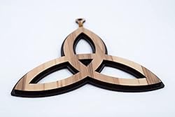 Trinity Knot Ornament (7 Inch) – Wood Holy
