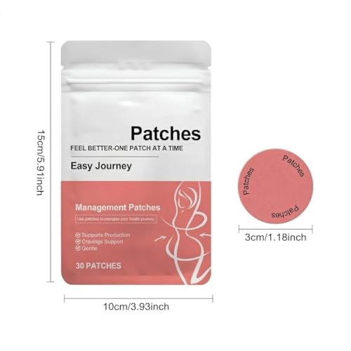 Cerotti Dimagranti Patch, Cerotti Efficaci l’Equilibrio del Metabolismo, Cerotto Ultra Pancia e Vita, Discreti e Delicati Sulla Pelle, per Uomini e Donne (60 Pezzi)