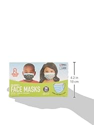 MASKS Children’s Single Use Face, 24 Count, Ages