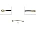 Dorman H381143 Rear Driver Side Brake Hydraulic Hose Compatible with Select Jeep Models