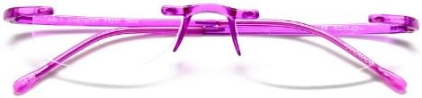 Scojo New York Gel Reading Glasses Multiple Colors, 2.50, Amethyst