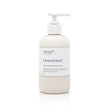 unscented shea butter lotion