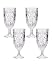 Godinger South Beach Palm Iced Tea Glasses, Set of 4