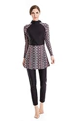 KXCFCYS Modest Swimwear Long Sleeve Swimsuit