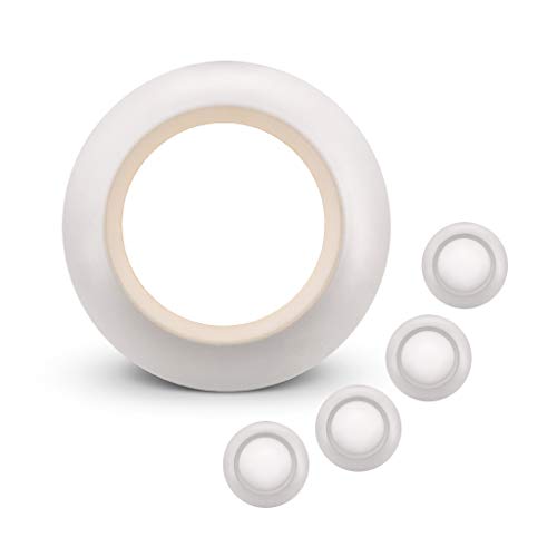 LED 5/6″ Inch Slim Disk Light (4 Pack) Dimmable; Works with 3O or 4O J-Box; AC Technology; Flush Mount Installation; 15W= (75W/100W Equivalent) 1000 Lumens; 120V; CRI>90; ETL, JA8, Energy Star