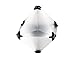 Aluminum Radar Reflector - Dimensions: 6 inches on each side - 12 inches diameter - Five Oceans