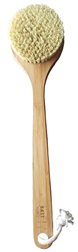 Brush - Vegetable Bristle Dry Skin Body Brush One Piece Wood Firm Bass Brushes 1