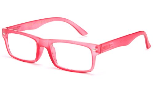 Newbee Fashion - IG Unisex Clear Lens Squared Frame Translucent Fashion Glasses