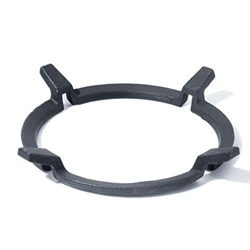 Moligh doll Wok Pan Stand Support Rack Cast Iron Burners Stove Cookware Ring Round Based