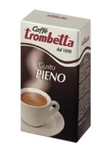 Trombetta Gusto Pieno Grinded Coffee, 1 Pound (Pack of 2)
