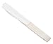HONSHEN Chinese Hand Fan - Folding Fan with Nylon Cloth, 13 inch (White)