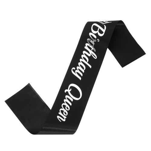 Black, Silver Foil Lettckring