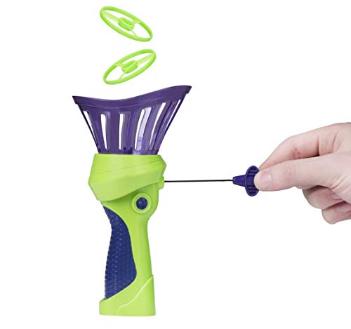 Go Play Flying Saucer Toy Set - Pull String Flying Disc, Great Party Favors, Bag Stuffers, or just Fun for Girls and Boys Ages 5 and Up. - Thumbnail 5