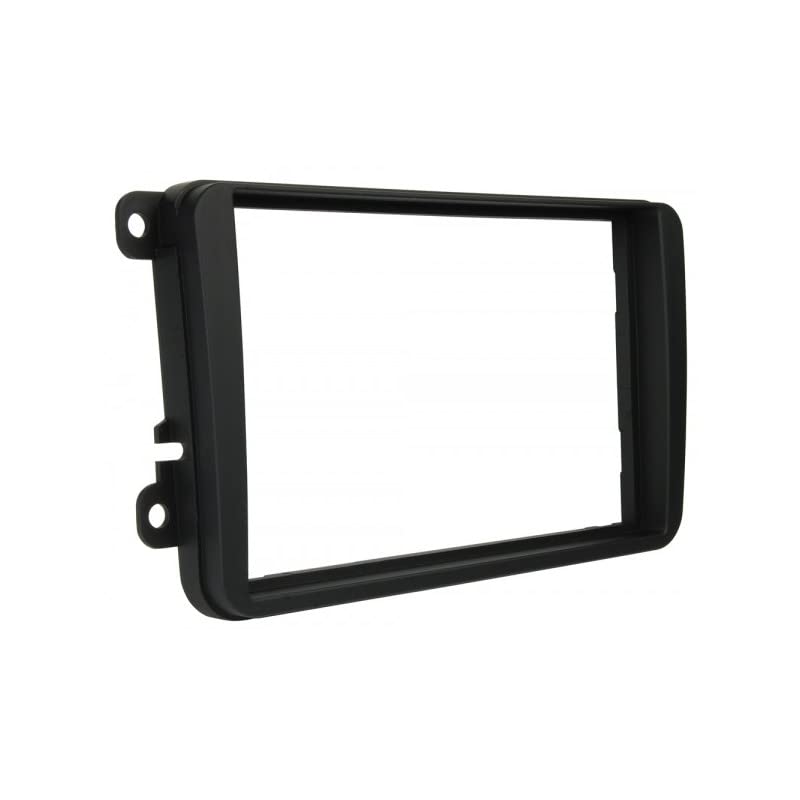 Sound-way - Double DIN Car Radio Frame Installation, 2 DIN Front Panel Frame Stereo compatible with Volkswagen/Skoda/Seat