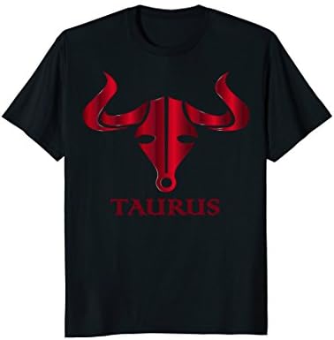 Taurus Zodiac Sign T-Shirt April & May Birthday