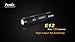 Fenix E12 CREE XP-E2 130 Lumen LED flashlight with EdisonBright AA alkaline battery. Upgraded from E11