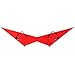 EZ Anime Inspired Futuristic Comic Costume Cosplay Pointy Triangle Sunglasses (Red)